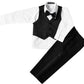 Black N Bianco Boys Infant And Toddlers Black Tuxedo Size X-Large