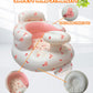 Agitvps Upgrade Inflatable Baby Seat With Tray For Babies 3-36 Months, Built In Air Pump Bumbo Seat With Tray, Load-Capable Baby