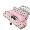 Dodo Nici Shopping Cart Cover For Baby/Toddler With Pillow, Cozy High Chair Cover, Pink