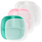 Re Play 7' Divided Plate With Silicone Lid 3 Pack - Made With Medical-Grade Platinum Silicone - 3 Plates + 3 Lids - Fresh