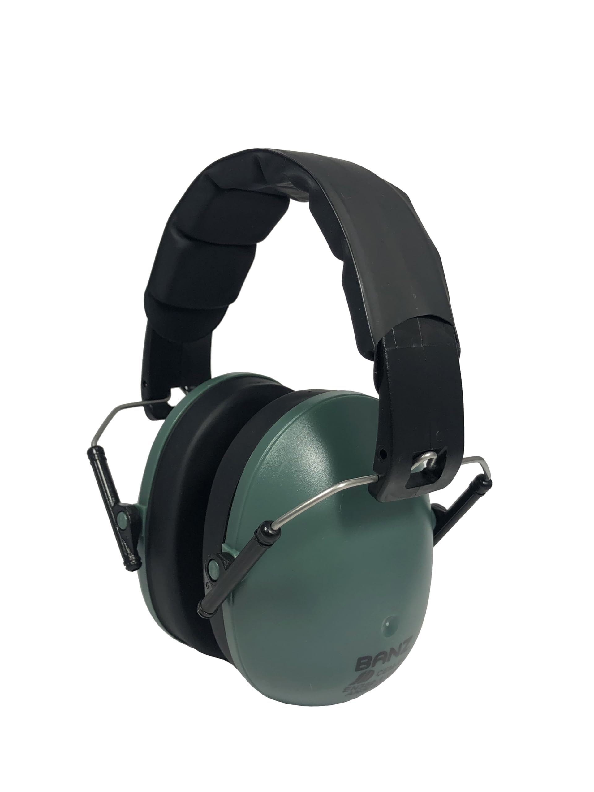 BANZ Kids Earmuffs - Protection from Harmful Noise Dark Green