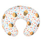 Bxuanw Nursing Pillow Cover Stretchy Pillow Slipcovers For Breastfeeding Moms Two-Sided Design (Bee Combination)