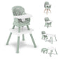 Jeep Milestone 6-in-1 High Chair by Delta Children - High Chair Converts to Stool, Booster Seat, Toddler Chair, Activity Table a