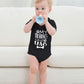 Funnycokid My Siblings Have Paws Onsies Newborn Baby Underwear Romper Short Sleeve Bodysuit Cute Baby Layette Clothes Black 3-6