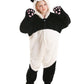 CuteOn Panda Onesie for Girls Boys Animal Costume Halloween Christmas for Height 130cm