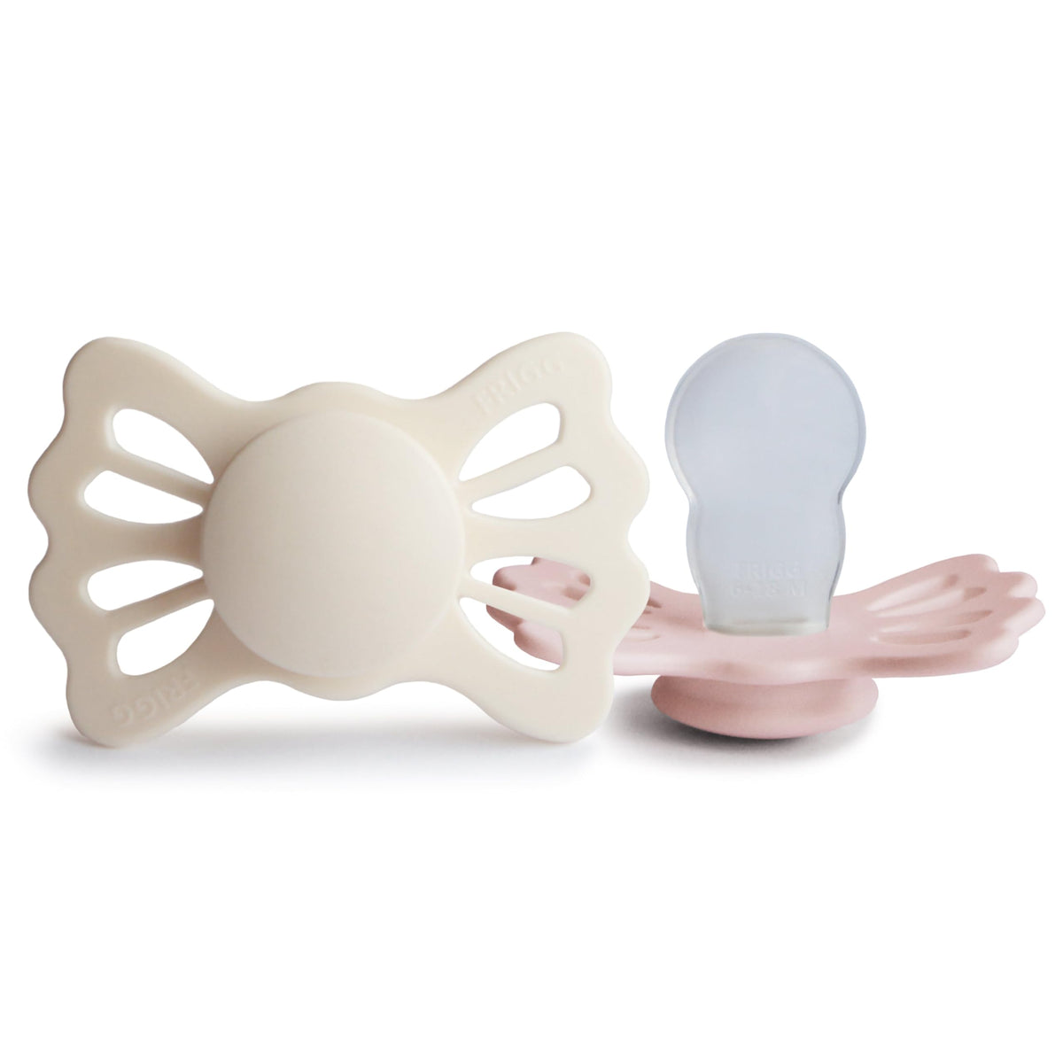 Screen Pacifier FRIGG Lucky Symmetrical SilkySoft Silicone Baby Pacifier | Made in Den ...