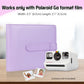 256 Photos Album For Polaroid Go Everything Box Camera And Instant Film,Polaroid Go Photo Album Book (Purple)