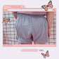 Looly Baby Bloomers Unisex Baby Girls Boys Cotton Linen Blend Shorts (100, Blue)