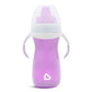 Munchkin Gentle Transition Sippy Cup With Trainer Handles, 10 Ounce, Purple