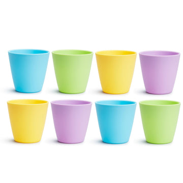 Munchkin Multi Open Training Toddler Cups, 8 Ounce, 8 Pack