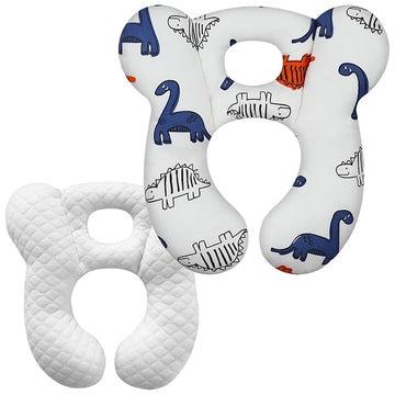 Baby Travel Pillow, Infant Kid'S Cushion Soft And Skin Friendly For Car Seat, Pushchair And Stroller (Style L)