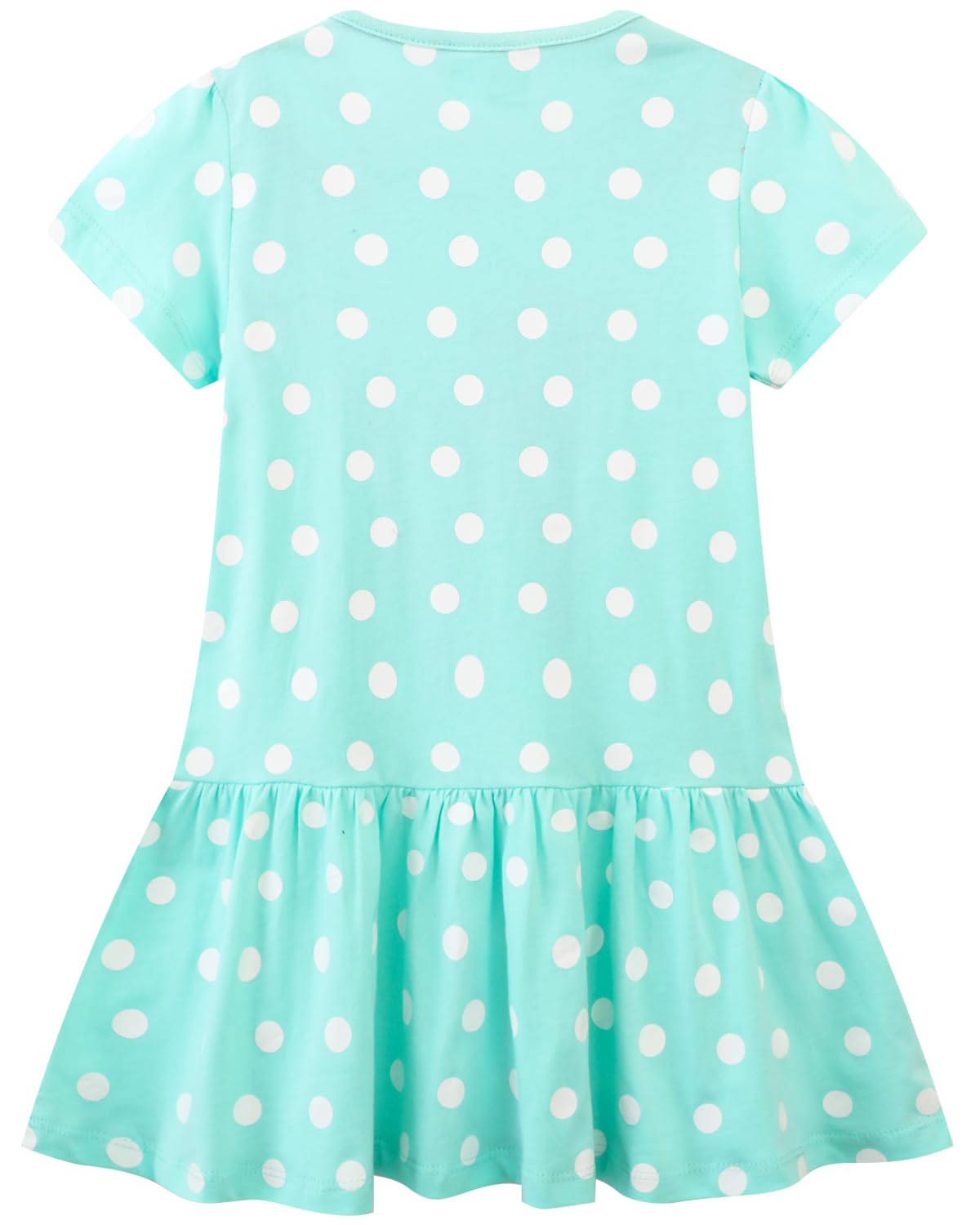 Funnymore Baby Toddler Girls Dresses Spring Summer Short Sleeve Cotton Cute Casual Outfits Clothing Deer 2T