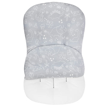 Dilimi Baby Lounger Cover For Boys And Girls Removable Cover Ultra Soft Comfortable Slipcover,Dinosaur(Lounger Not Included)