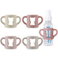 Pandaear 4 Pack Silicone Baby Bottle Handles With Dr Brown Narrow Baby Bottles 8 Oz/250 Ml, Non-Slip Easy Grip Handles