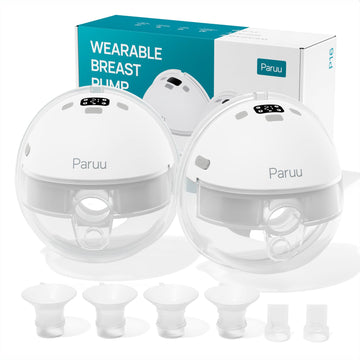Paruu P16 Hands-Free Electirc Wearable Breast Pump, Strong Suction, Portable Breast Pump, Low Noise, 4 Modes & 12 Levels - 19/21