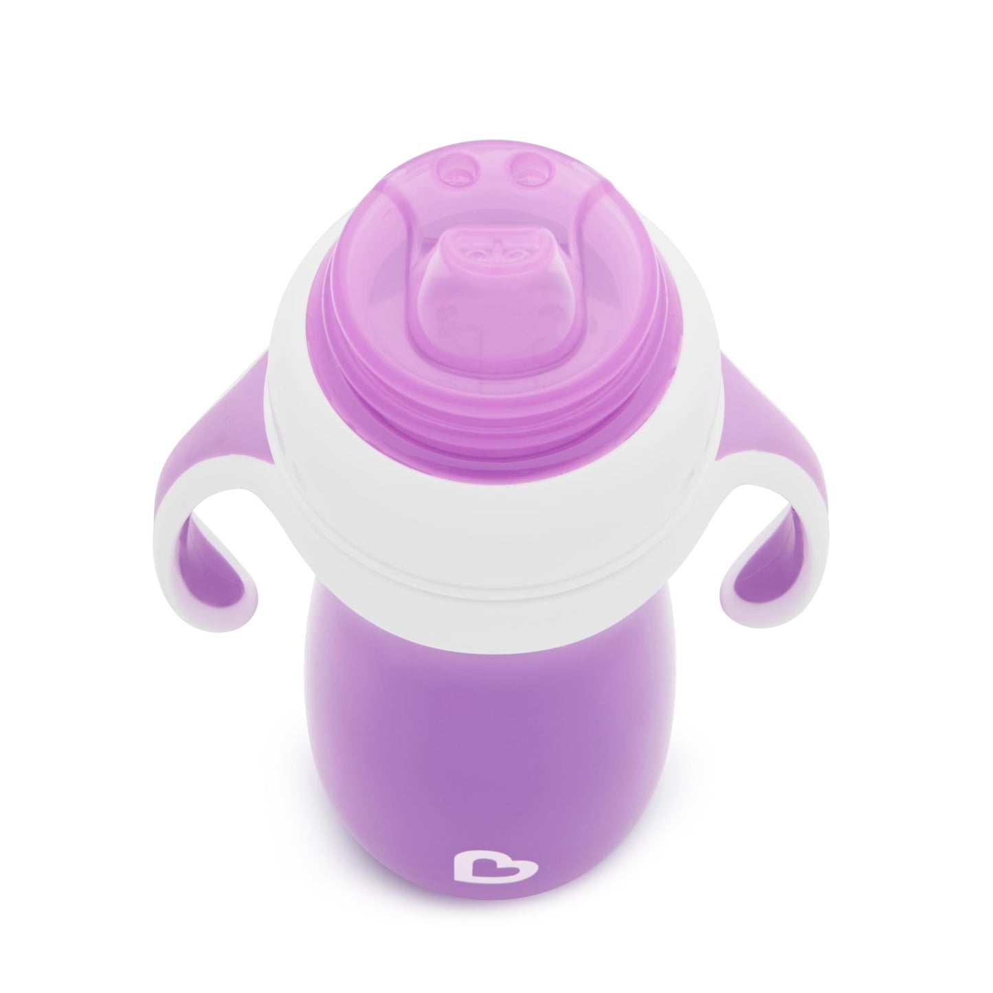 Munchkin Gentle Transition Sippy Cup With Trainer Handles, 10 Ounce, Purple