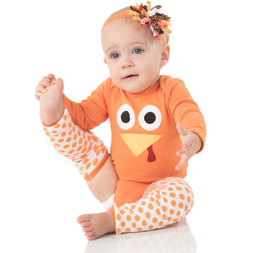 Judanzy Halloween & Christmas Baby Gift Box Outfit Set (6-9 Months, Jenny Turkey)