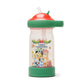 The First Years Sip & See Holiday Bluey Toddler Water Bottle - Includes Floating Charm - Spill Proof Toddler Cup with Straw - Di