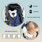 Wedfull Baby Neck Pillows, Comfortable Baby Travel Head Neck Support Pillow For Car Seat Stroller Pushchair, Soft Pp Cotton Trav