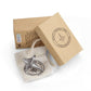 Foreverspin Stainless Steel(Brush-Finish) Spinning Top - World Famous Spinning Tops