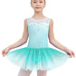 Eqsjiu Ballet Leotard With Tutu Skirt For Girls Green Shinny Stars Tutu Ballet Outfit For Girls 9-10 Years Children Costumes Bir