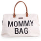 Childhome Original Mommy Diaper Bag - Large Tote, Travel & Hospital Bag (Off White Black)