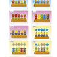 Miniland Abacolor Shapes (50pcs) - STEM, Maths, Numbers, School, Activities