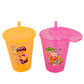 FASHRAMP Straw Cup | EasyGrip Soft Straw Sippy Cup 250ML | Baby Straw Sipper Glass with Lid Toddler Feeding Supplies | BPA Free