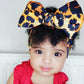 Kidocheese Oversized Bows Baby Girl Headbands With Nylon Elastics, Large Hair Wraps And Accessories For Newborns, Infants, Toddl