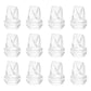 12PCS Duckbill Valve Compatible with eufy S1 Pro/S1/E10, NCVI/Lansinoh Discreet Duo/Zooawa/Nuliie S32 Breast Pump Replacement Pa