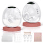 Lulia Breast Pump Hands Free, Wearable Breastfeeding Pump with 4 Mode and 9 Level, Strong Suction, Painless, Anti-Backflow, BPA 