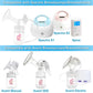 Nenesupply Feeding and Storage Bottles Collection for Spectra S1 S2 Motif Luna Breast Pumps 2 pc 9oz 280ml with Sealing Disc Ant