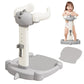Joyfubabe Baby Shower Stand Bath Support Anti-Pinch Adjustable Height And Armrest Shower Tower With Anti-Slip Mat For Toddler St