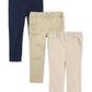 The Children'S Place Baby Girls And Toddler Girls Skinny Chino Pants, Bisquit/Sandy/Tidal, 3T