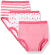Luvable Friends Unisex Baby Cotton Training Pants, Flamingo, 4 Toddler