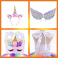 Lighted Princess Dress Up Clothes For Little Girls, Led Unicorn Halloween Costume Outfit Birthday Party Decorations Christmas Gi