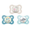 Mam Variety Pack Baby Pacifier, Includes 3 Types Of Pacifiers, Nipple Shape Helps Promote Healthy Oral Development, 0-6 Months,