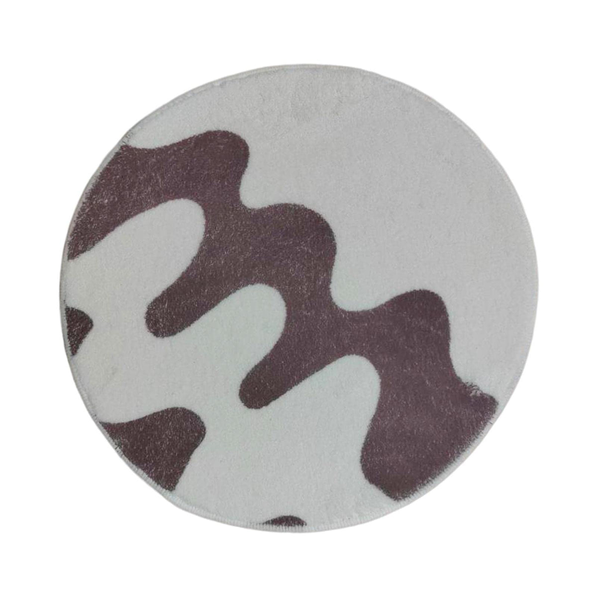 CALANDIS Chair Cushion Pad Seat Pad Decorative for Kitchen Wheelchair Indoor Outdoor Round Coffee Beige | 1 Chair Seat Cushion