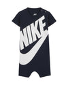 Nike Baby Boy Infant Shortall (Obsidian(5Nd369-B8W)/White, 9 Months)