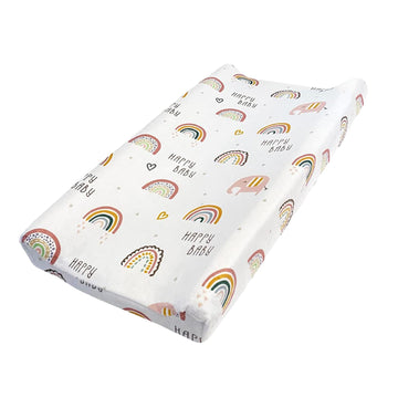 MeadawgsBaby Diaper Changing Pad Cover Changing Mat Protector for Toddlers Girls Baby Rainbow|Baby|Diapering|Changing Pads & Cov