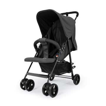 Cochildor Lightweight Baby Stroller with Canopy and Storage Basket, Foldable Umbrella Stroller for Toddler, Black