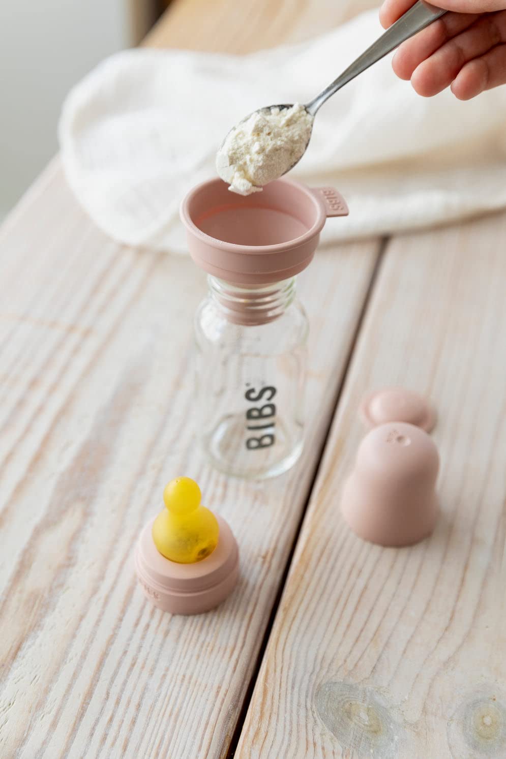 Bibs Glass Bottle 110Ml | Made In Denmark