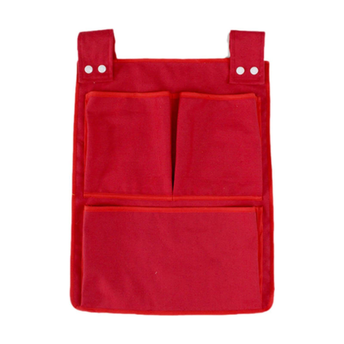 Loom Tree Baby Bedside Hanging Bag Bunk Bed Storage Bag for Baby Bed Rails Milk Bottle red | Nursery DCo | Boxes & Storage