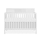Dream On Me Ivy 5-in-1 Convertible Full-Size Baby Crib in White, GreenGuard Gold & JPMA Certified, 3 Mattress Heights, Converts 