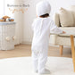 Booulfi Baby Boy'S Christening Baptism Outfits Suit With Hat,Cross Detail Knitted Baby Outfits,Baby Boy Clothes 6-9 Months
