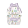 Personalized Cute Dragon Diaper Bag with Name - Custom Baby Bag, Nursing Tote Backpack for Mom, Custom Name Mommy Daypack, Showe