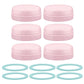 Maymom Solid Lids Aka Travel Caps W/Sealing Ring Compatible With Avent Bottle; Cap Replace Avent Natural Bottle Screw Ring N Sea