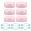 Maymom Solid Lids Aka Travel Caps W/Sealing Ring Compatible With Avent Bottle; Cap Replace Avent Natural Bottle Screw Ring N Sea