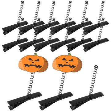 100PCS Metal Duck Bill Clips, Alligator Hair Clips with Spring for Hair Styling Home School Party Halloween Christmas DIY Access