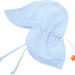 Simplikids Newborn Sun Hat Upf 50+ Uv Ray Sun Protection Infant Hats W/Neck Flap Sun Hat For Baby,Light Blue,0-12 Months